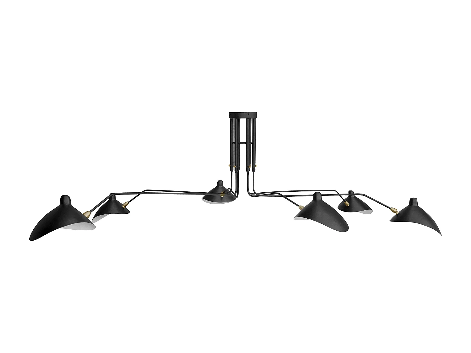 Lámpara de Techo - Lámpara Flexo - 6 brazos - George