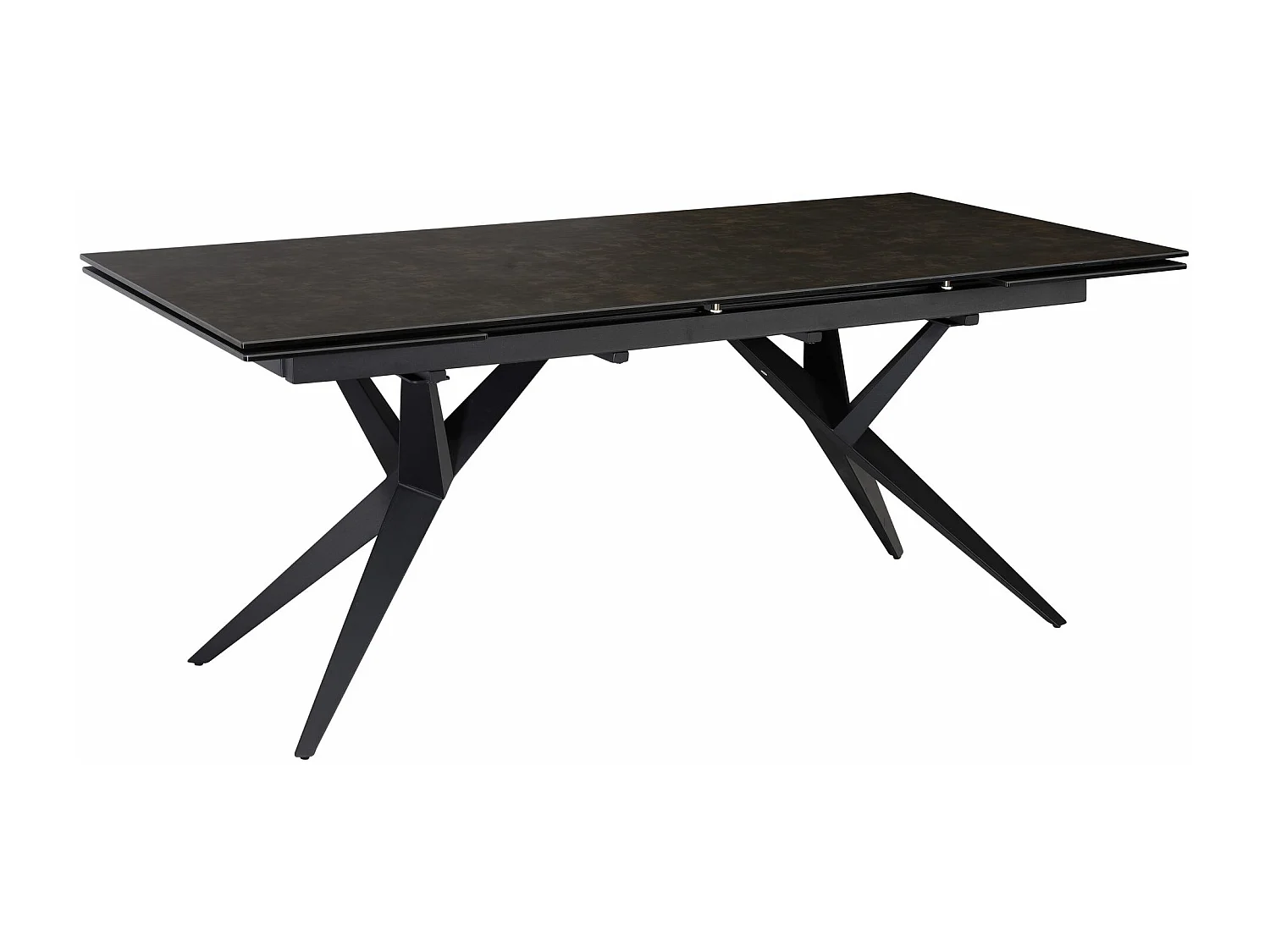 Table de Salle à Manger 180 - 260 x 95 x 76 cm Extensible Céramique Grande Moderne
