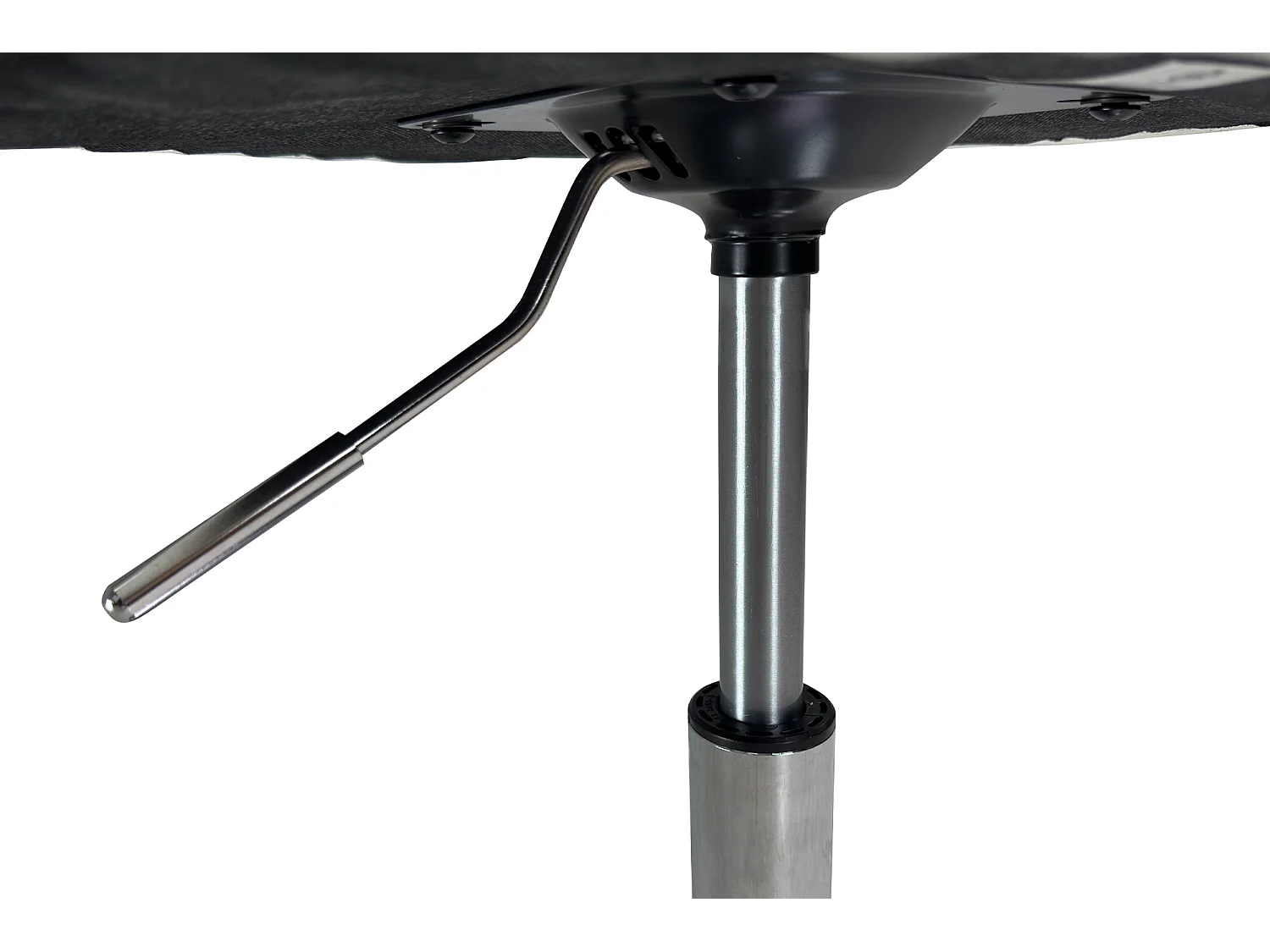 Sedia da ufficio regolabile in altezza, poltrona girevole nera – Balloon