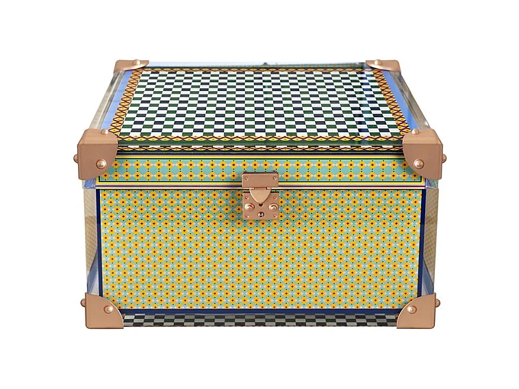 Boîte à bijoux en cristal acrylique multicolore L30 cm, Rainbow