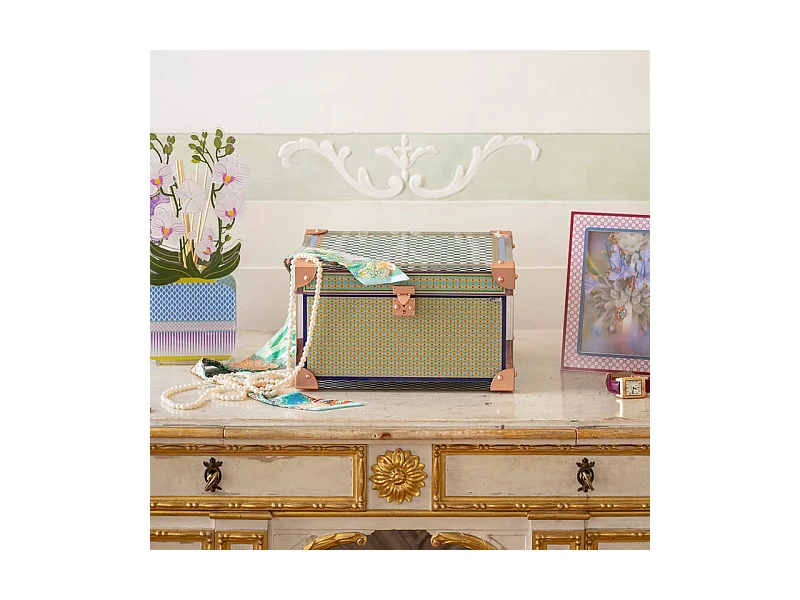 Boîte à bijoux en cristal acrylique multicolore L30 cm, Rainbow