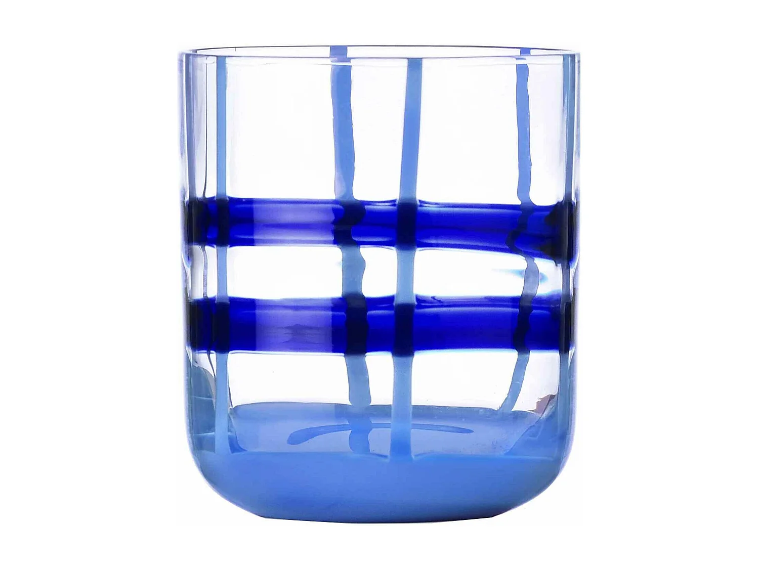 Szklanka z szkła borokrzemowego niebieski/jasnoniebieski 350 ml, Gesti