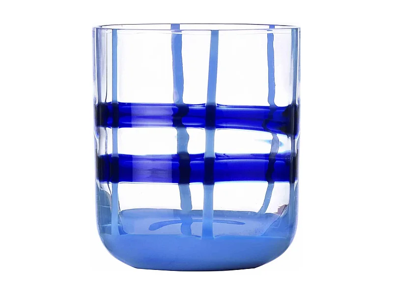 Szklanka z szkła borokrzemowego niebieski/jasnoniebieski 350 ml, Gesti