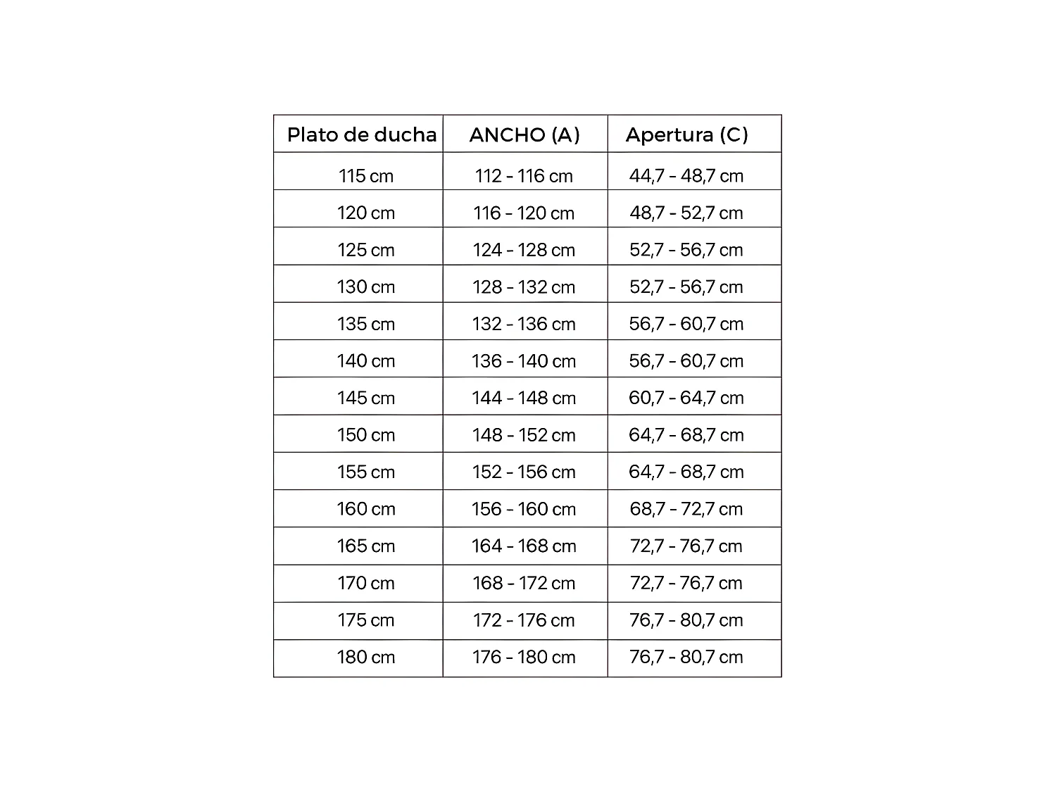 Frontal de ducha + Puerta Corredera 135 cm GLASÉ perfil Blanco Pared lateral: 66 - 69 cm