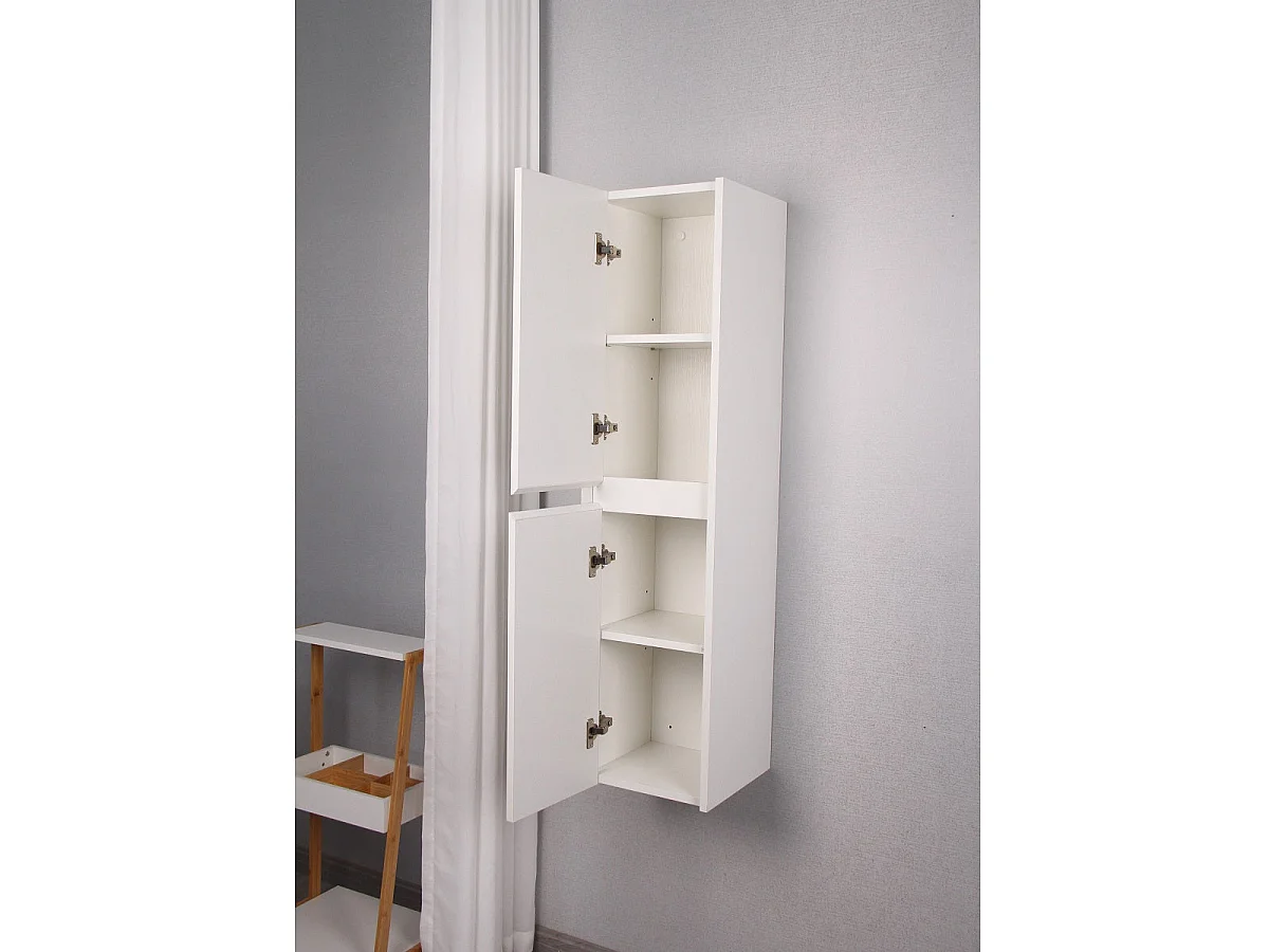 Hängeschrank FORTINA 30x120 cm weiß