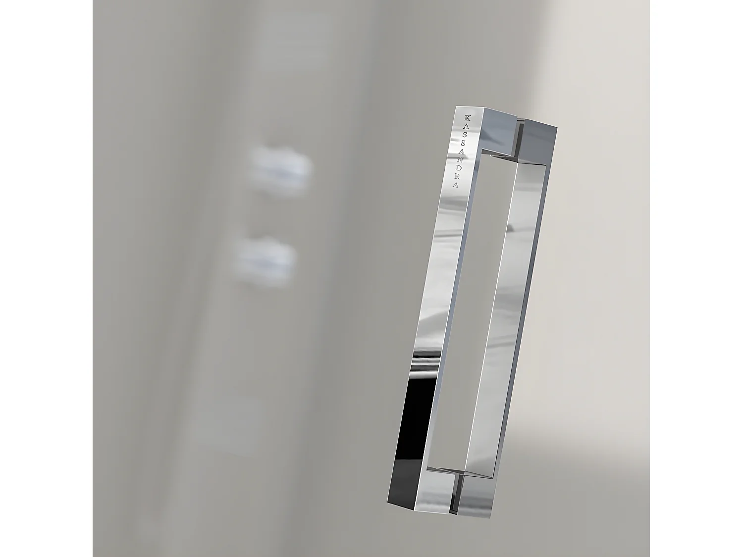 Paroi de douche fixe + Porte coulissante GLASÉ verre sérigraphié 150 cm  Sans paroi latérale