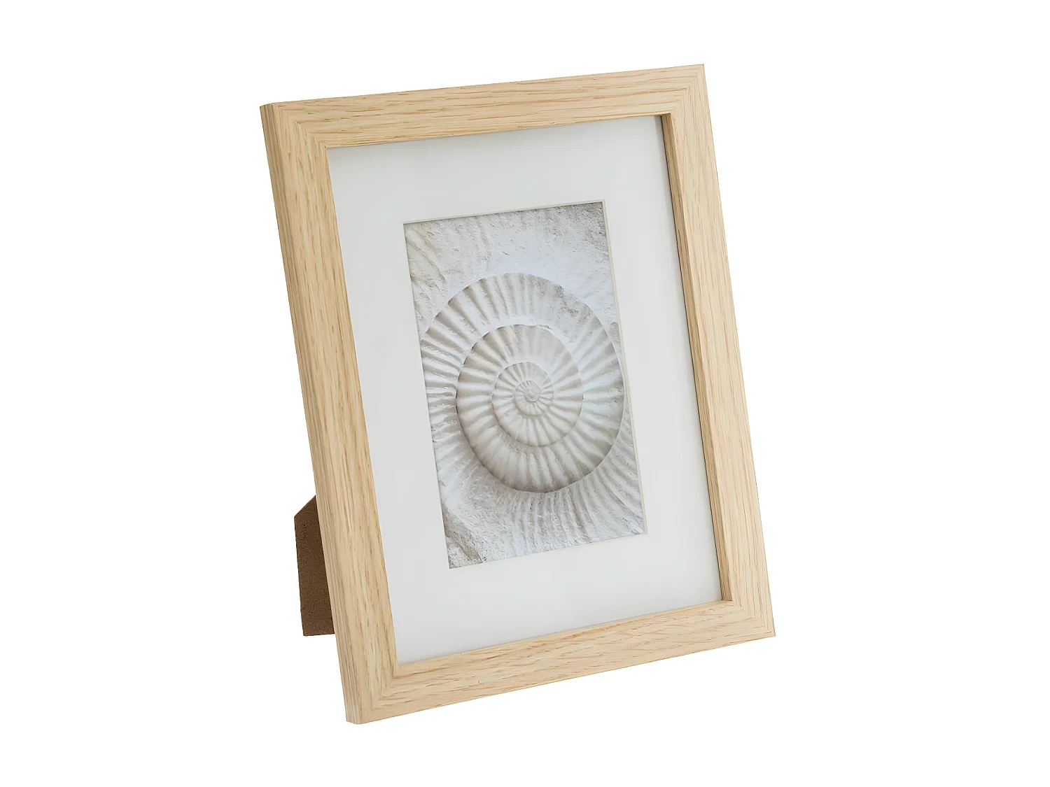 Lot 5 Cadres Photos en bois et verre de 3 tailles différentes