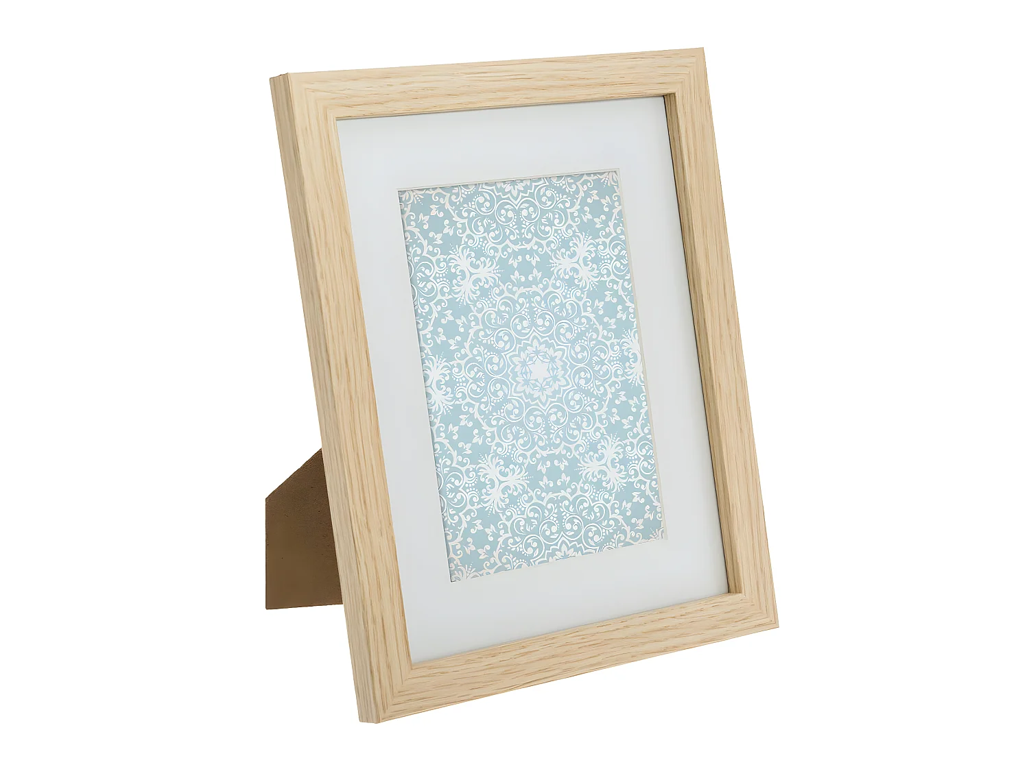 Lot 5 Cadres Photos en bois et verre de 3 tailles différentes