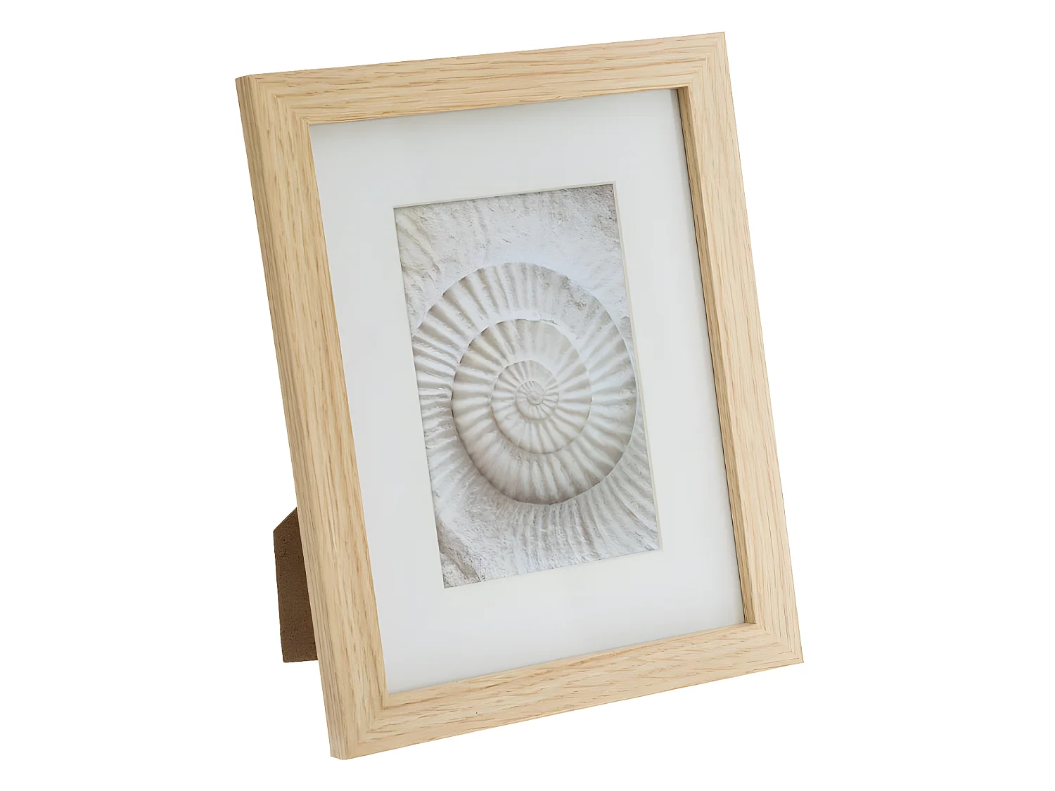 Lot 5 Cadres Photos en bois et verre de 3 tailles différentes