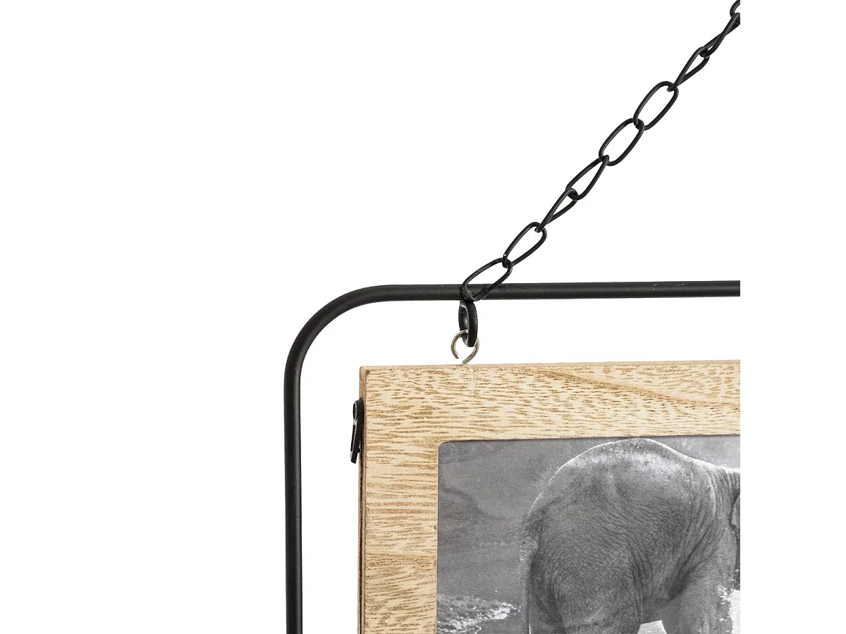 Cadre Pêle-mêle Multivues recto/verso 18 Photos avec chaîne 64 x 50  cm