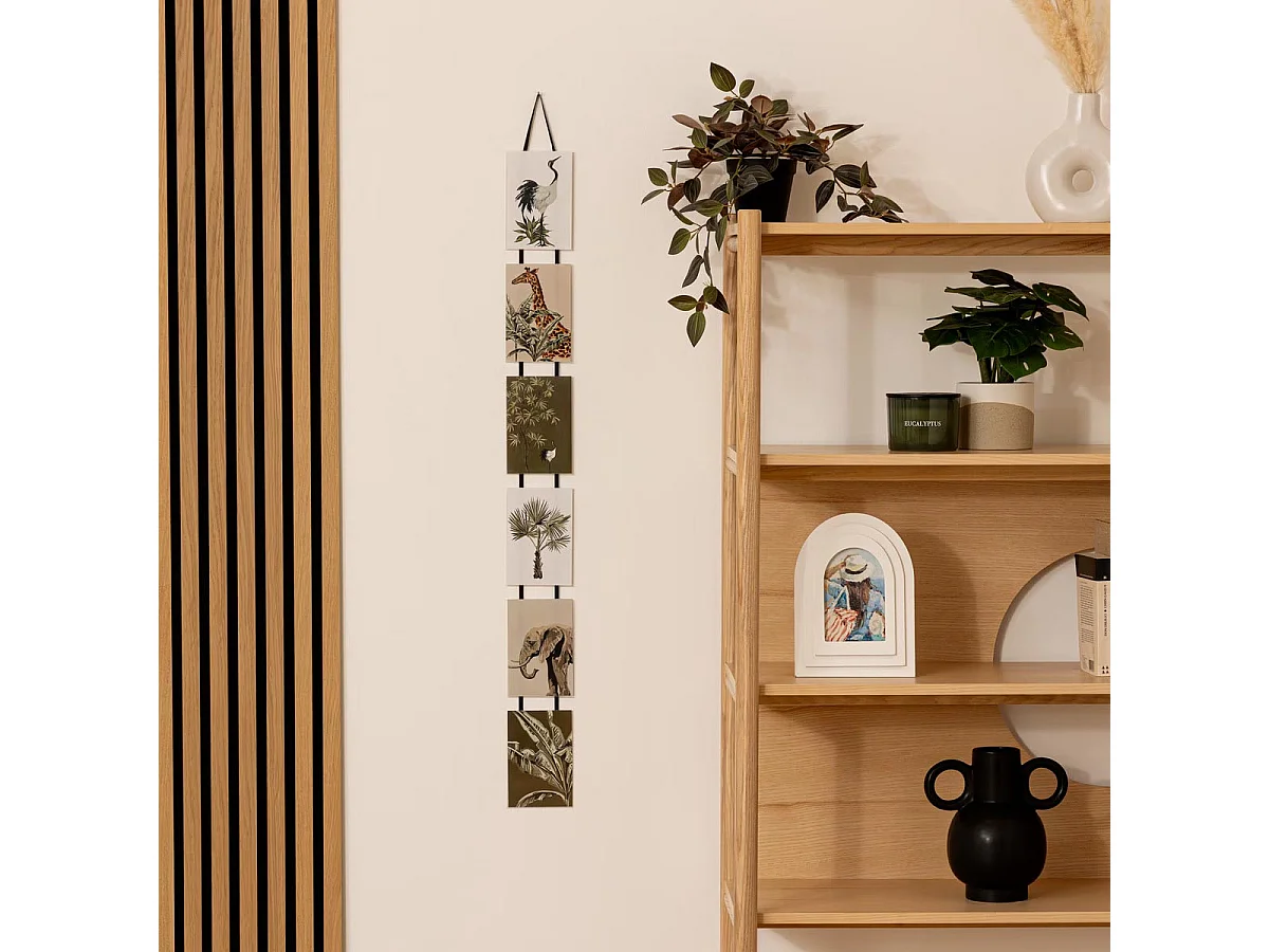 Cadre Pêle-mêle Multivues 6 Photos en acrylique 10.5 x 110 cm