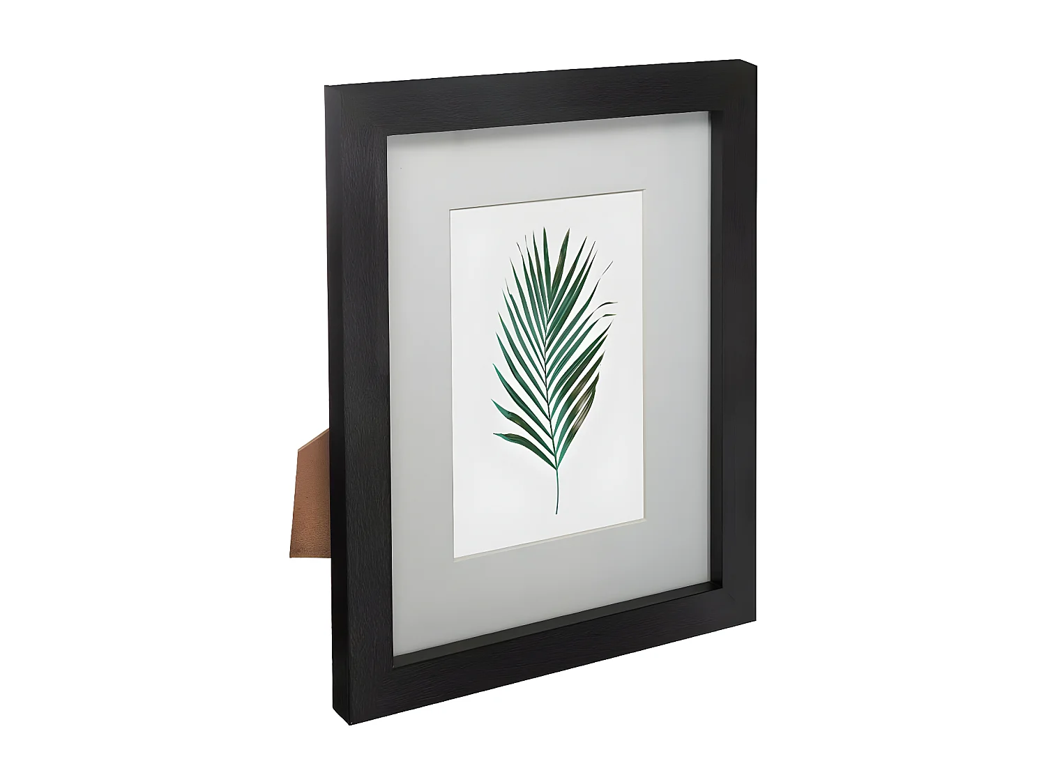 Lot de 5 Cadres Photos en bois et verre de 3 tailles différentes