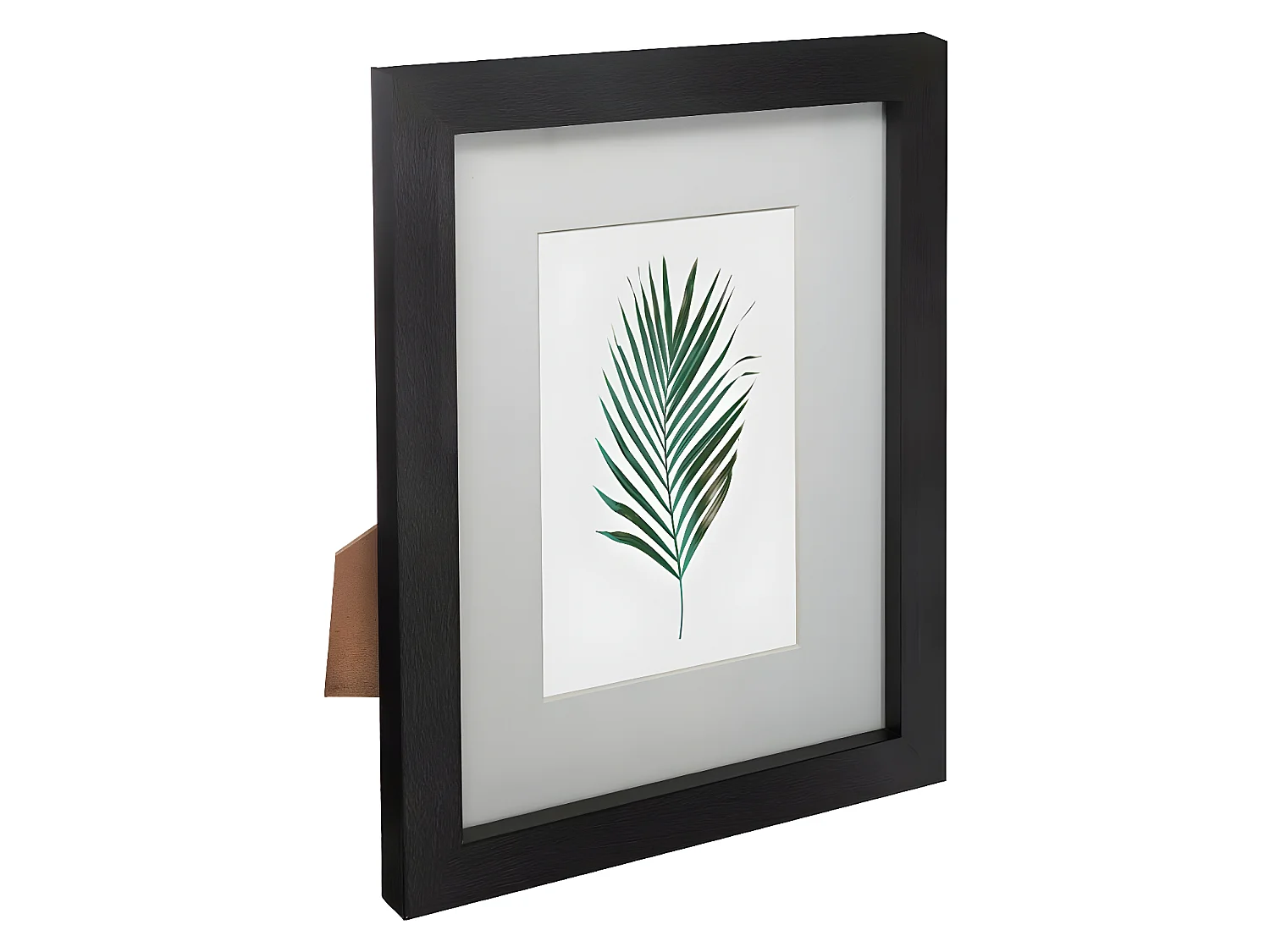 Lot de 5 Cadres Photos en bois et verre de 3 tailles différentes