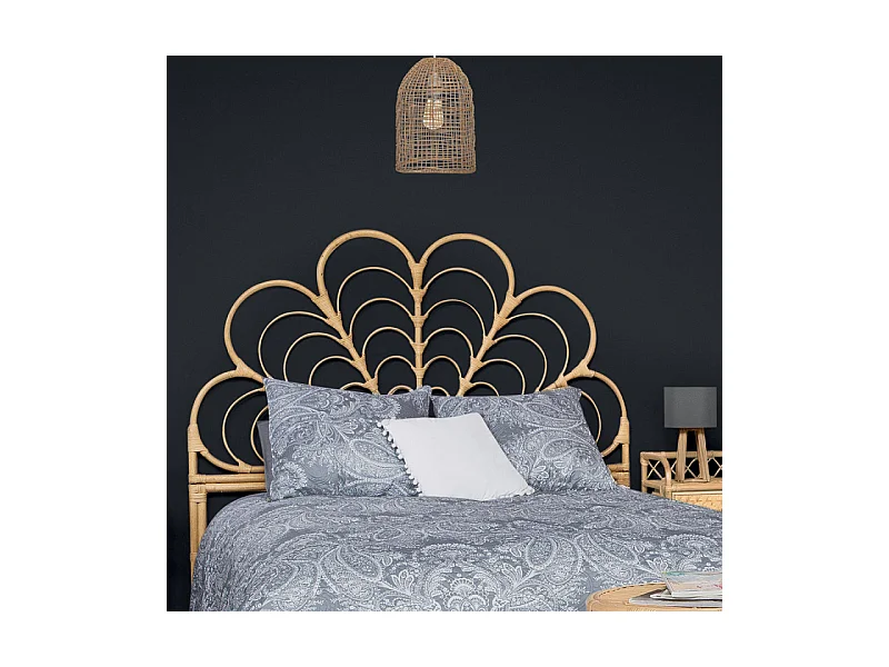 Tête de Lit en Rotin 160 x 140 cm