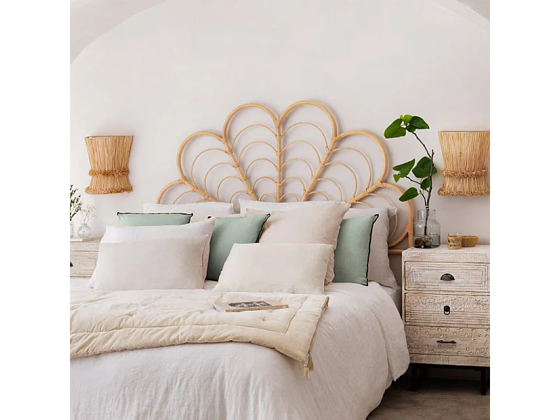 Tête de Lit en Rotin 160 x 140 cm