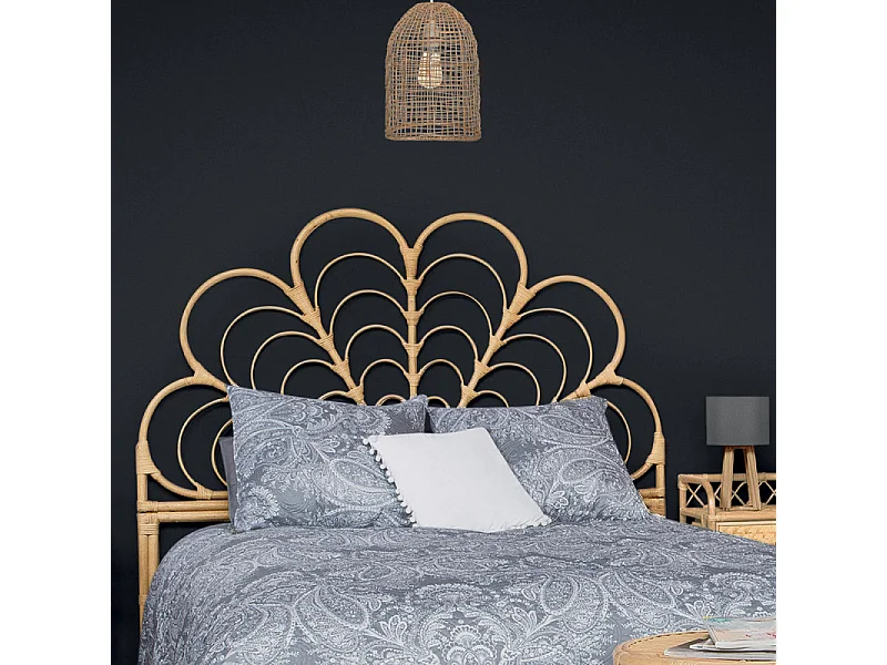 Tête de Lit en Rotin 160 x 140 cm