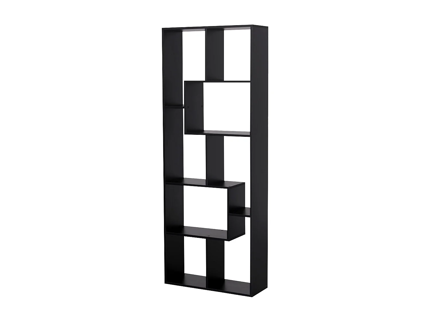 Libreria multiforme a 8 ripiani nero JANE