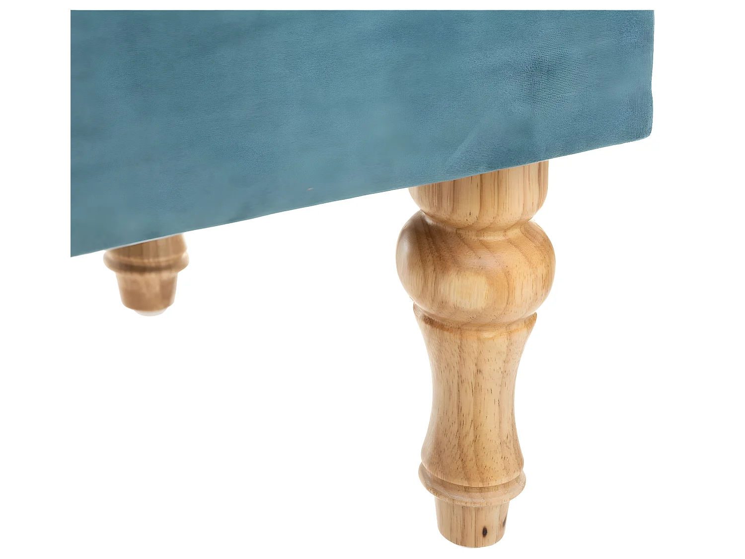 2 en 1 Banquette et Coffre en velours 102 x 38 x 41 cm