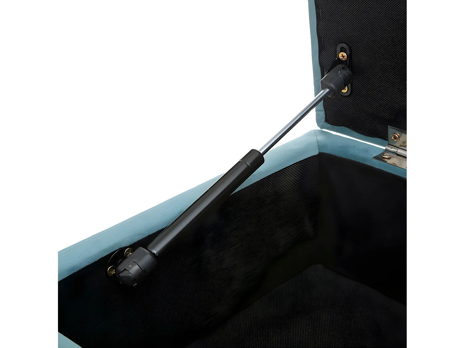 2 en 1 Banquette et Coffre en velours 102 x 38 x 41 cm