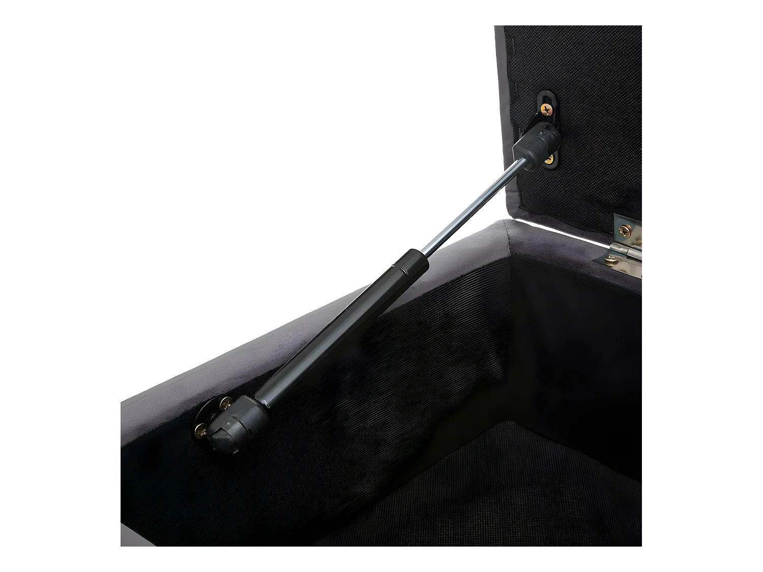 2 en 1 Banquette et Coffre en velours 102 x 38 x 41 cm