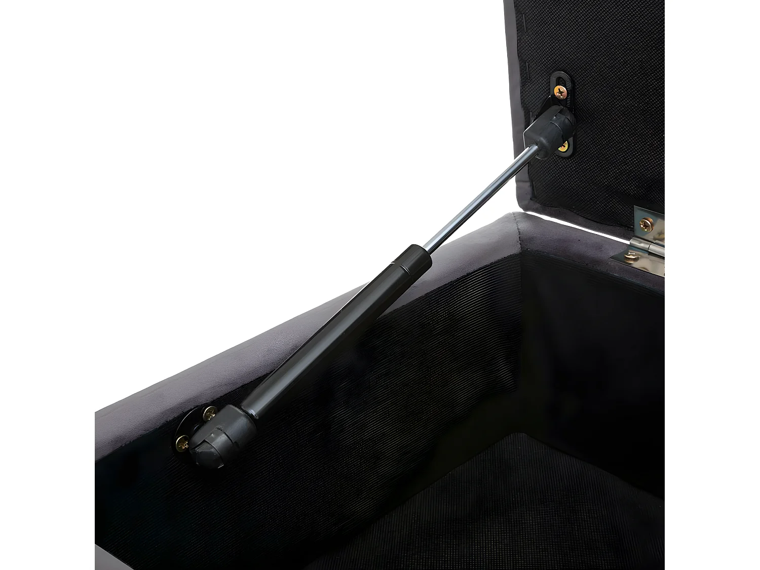 2 en 1 Banquette et Coffre en velours 102 x 38 x 41 cm