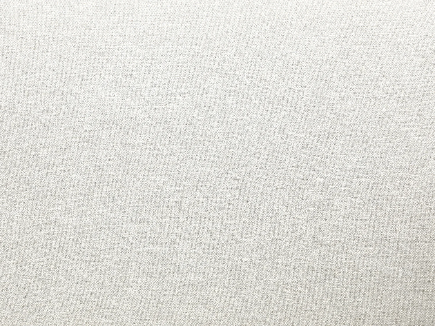 Méridienne droite en tissu crème NAPASA