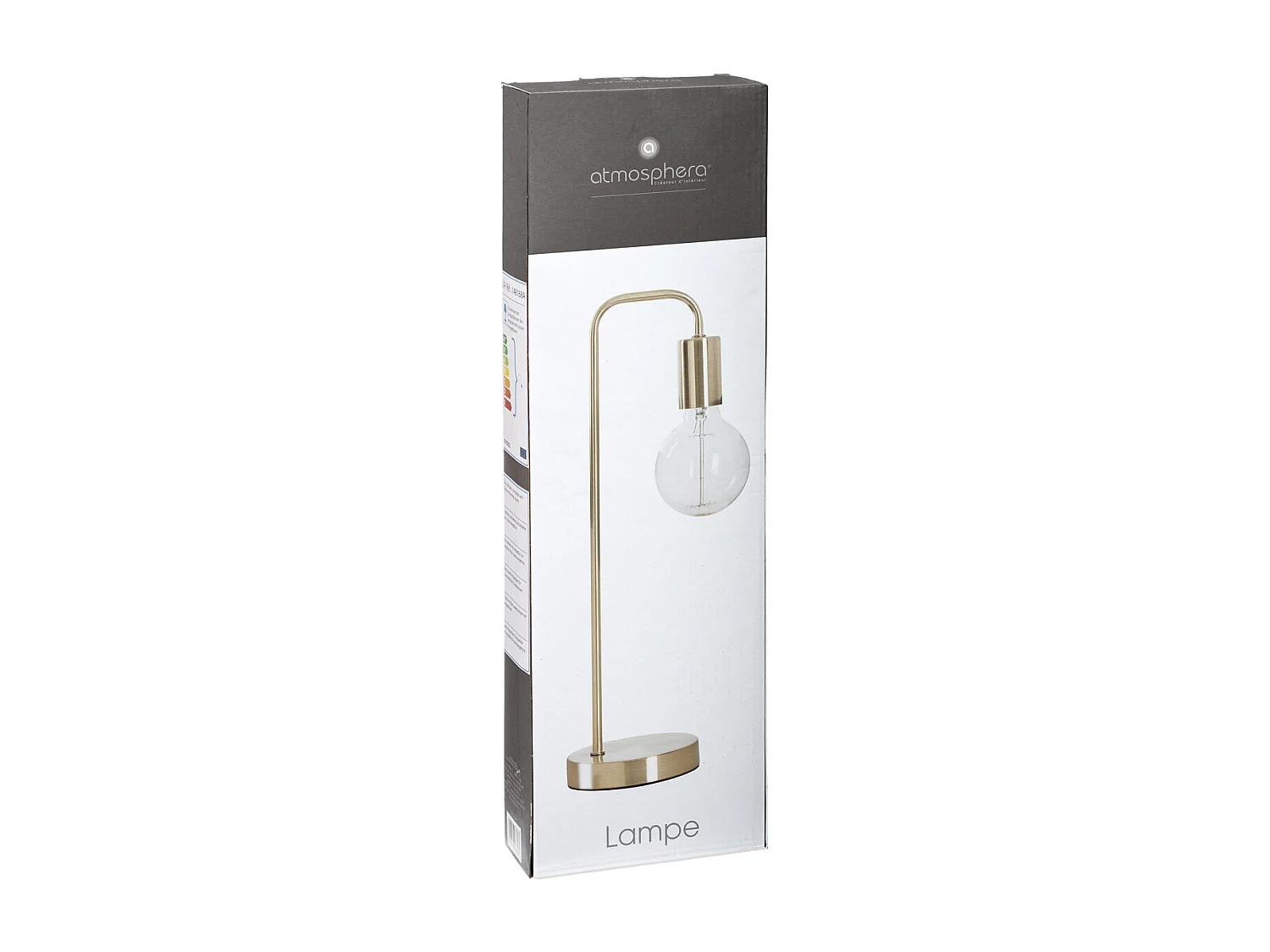 Lampe à poser en Métal Bronze H 45.5 cm