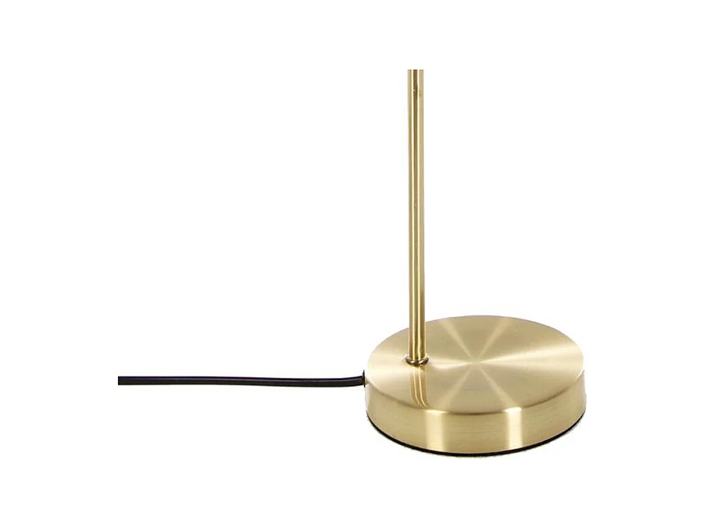 Lampe à poser en Métal Doré H 45.5 cm