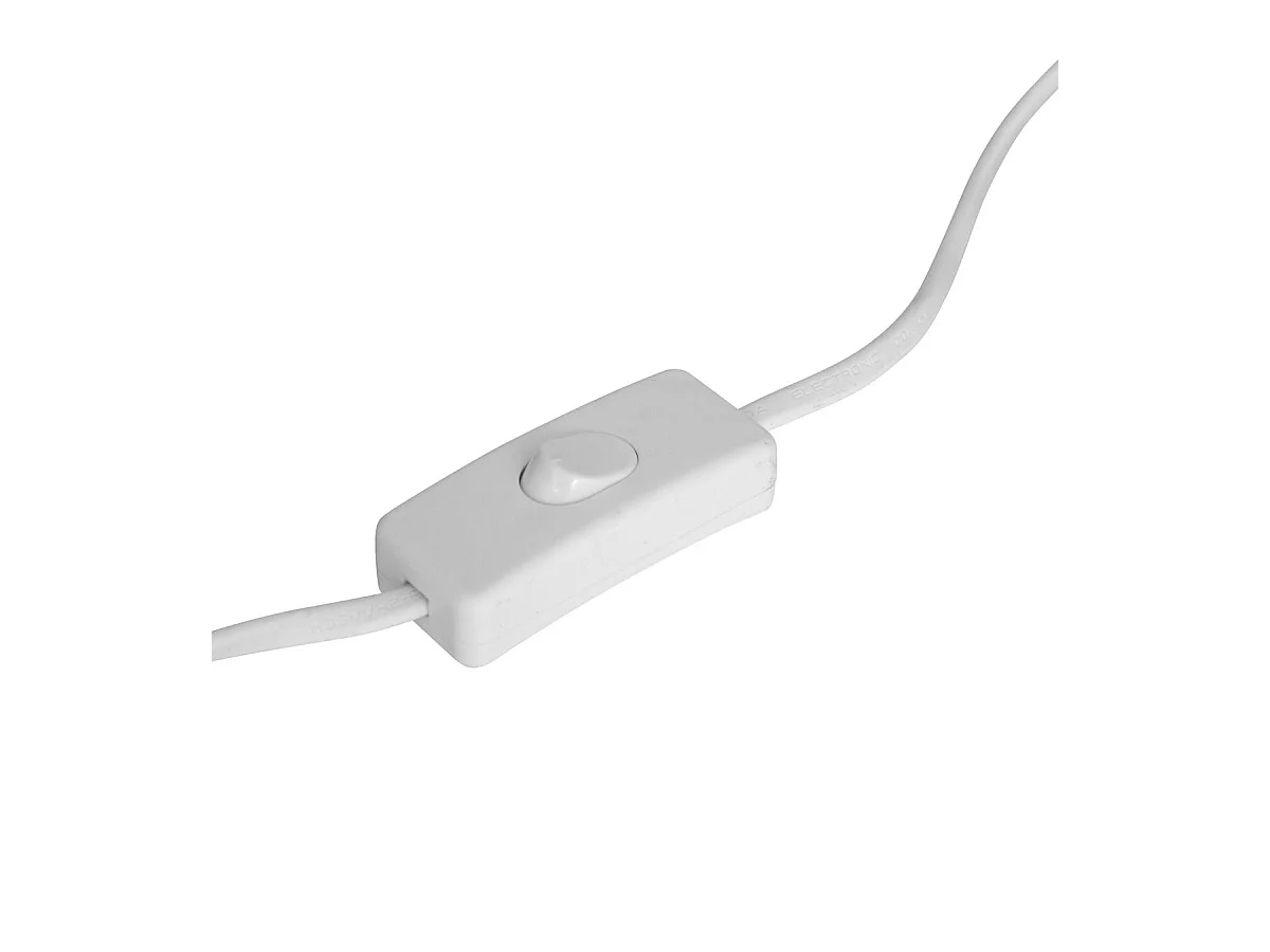 Lampe à poser Pied en Bois et Abat-jour Gris H 34.5 cm