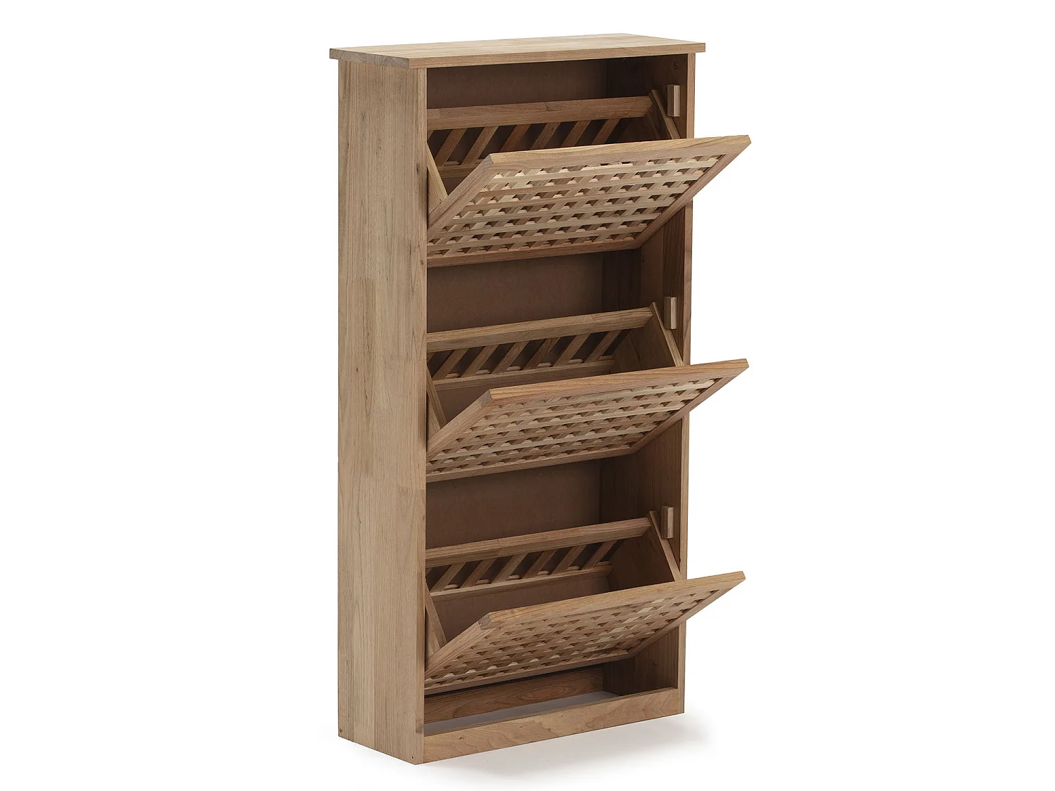 Mueble zapatero Yales de 3 puertas, madera maciza