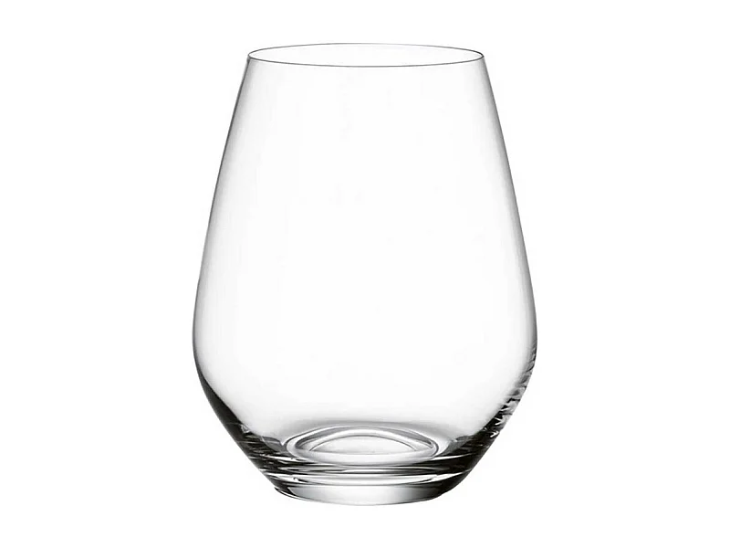 Set de 4 verres à eau en cristal transparent 420 ml, Ovid
