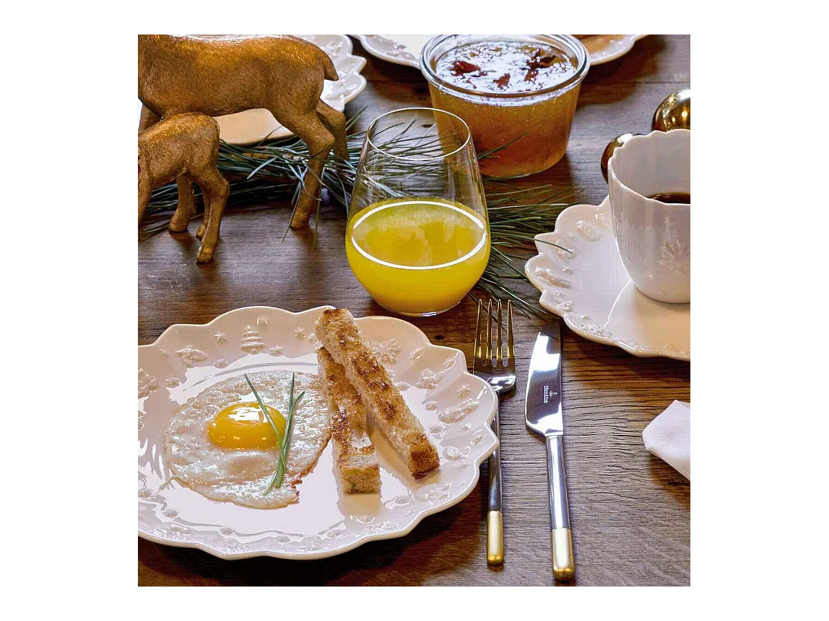 Set de 4 verres à eau en cristal transparent 420 ml, Ovid