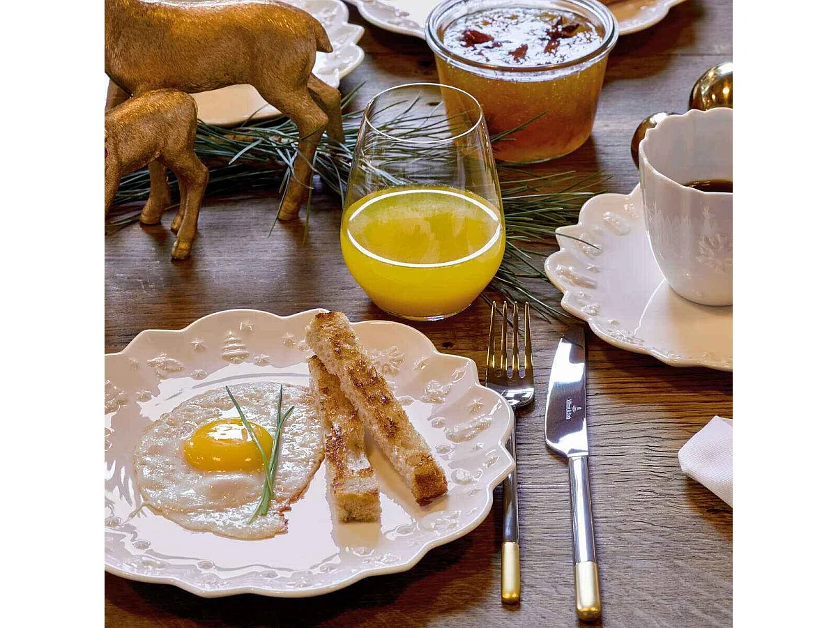 Set de 4 verres à eau en cristal transparent 420 ml, Ovid