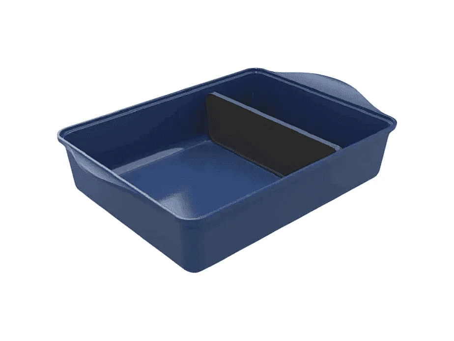 Verstelbare bakplaat van gerecycled metaal bosbes 40x30 cm, L'Incroyable