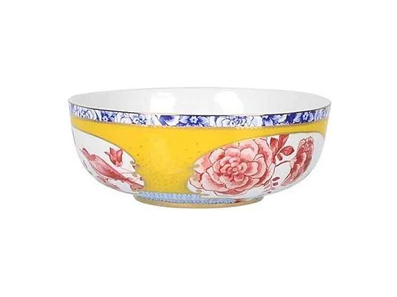 Bol moyen en porcelaine multicolore D17 cm, Royal