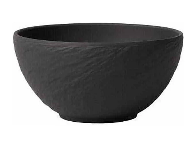 Kom van porselein zwart Ø 14 cm, Manufacture Rock