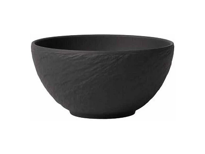 Bol en porcelaine noir D14 cm, Manufacture Rock