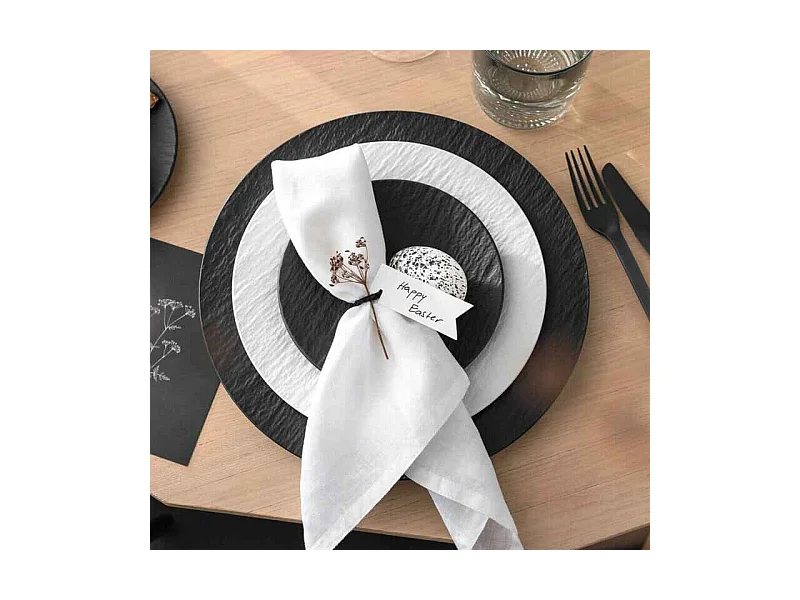 Bol en porcelaine noir D14 cm, Manufacture Rock