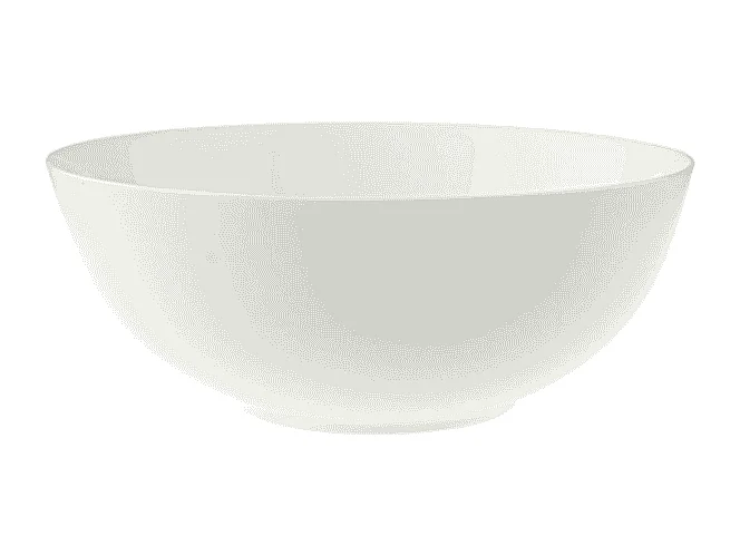 Saladeschaal van porselein wit Ø 23 cm, Royal