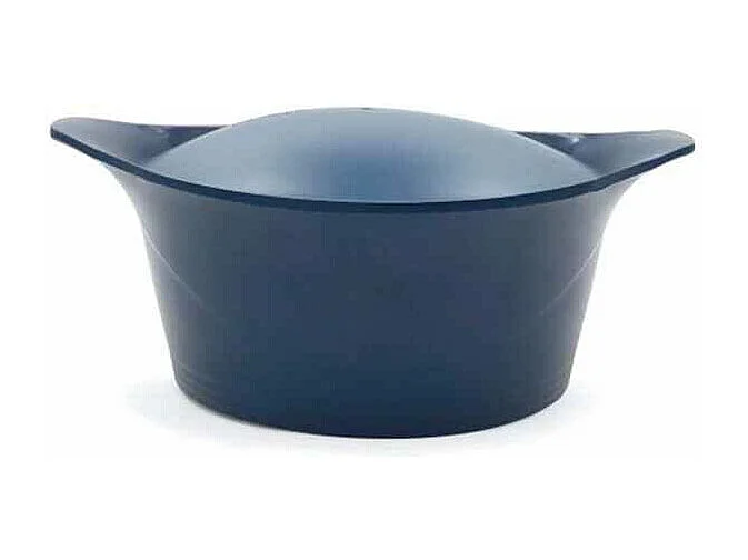 Anti-aanbak kookpot cocotte van gerecycled metaal bosbes Ø 24 cm, L'Incroyable