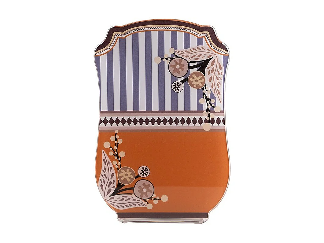 Wazon z kryształu akrylowego pomarańczowy/wielokolorowy wys. 35 cm, Bucarest