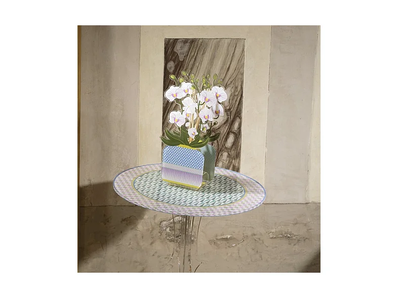 Raumduftspender aus Acrylglas, Orchidea, weiß 200ml, Livinia