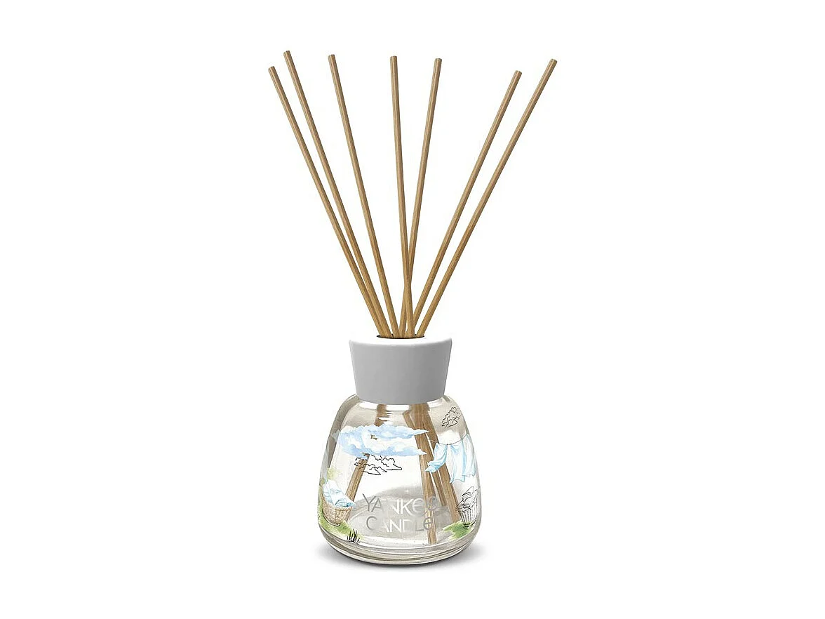 Diffuseur d'ambiance en verre, Clean Cotton 100 ml, Signature