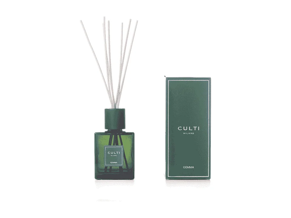 Raumduftdiffusor aus Glas, Gemma, grün 500 ml