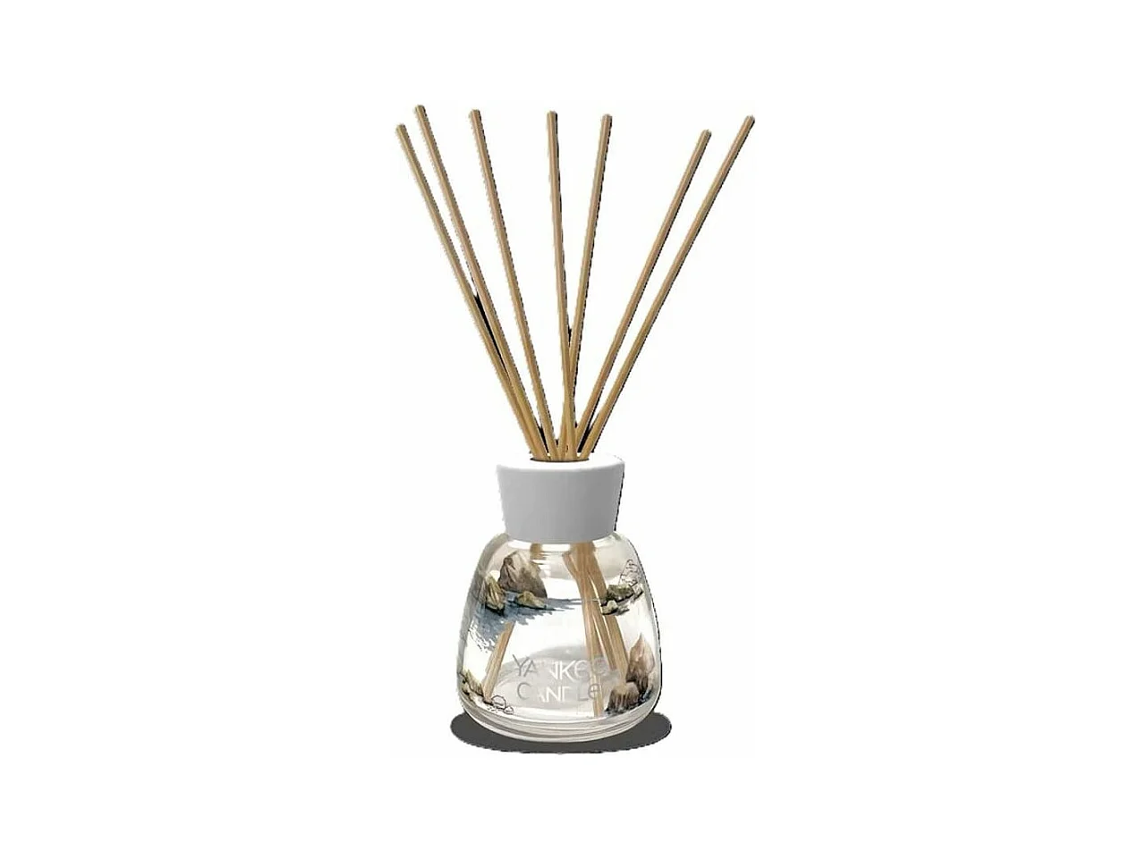 Difusor de ambiente en vidrio, Amber & Sandalwood, 100 ml, Signature