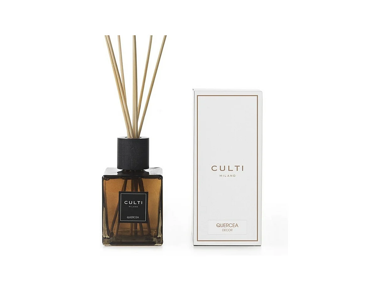 Raumduftdiffusor aus braunem Glas, Quercea, 500 ml