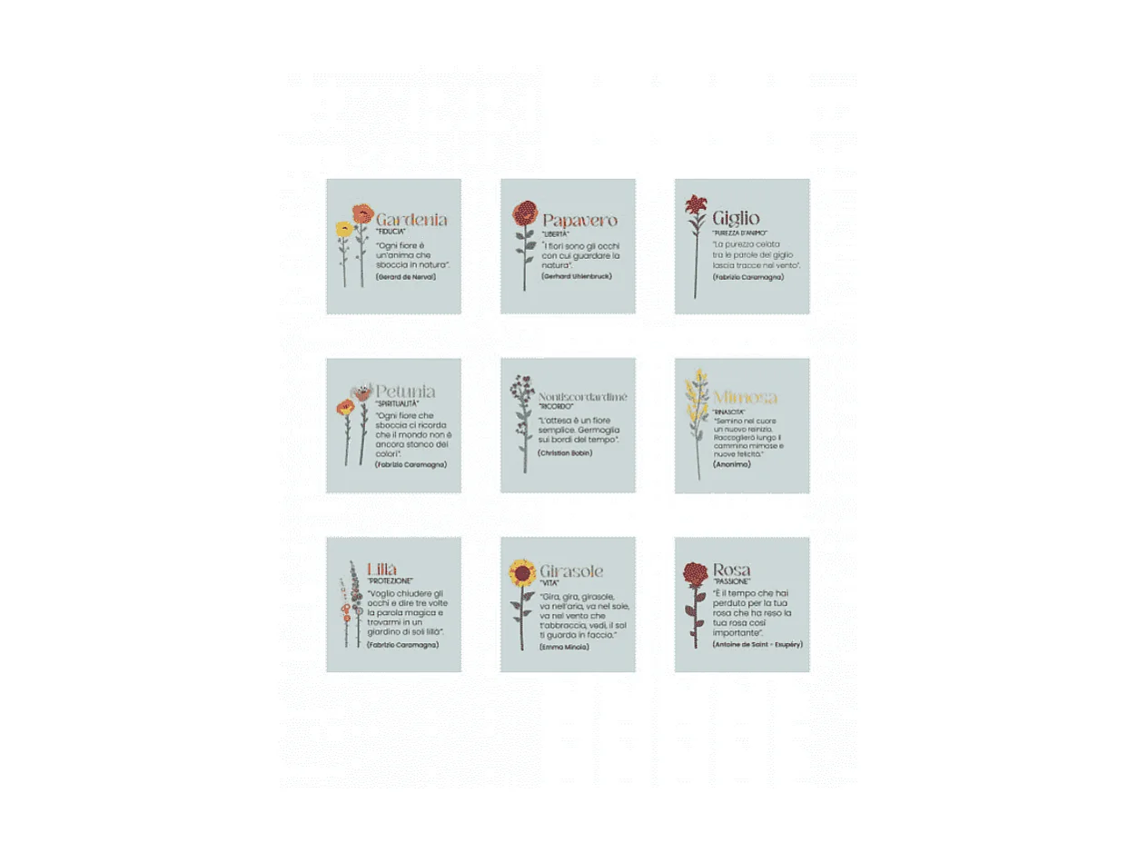 Dekoracyjna figurka kwiatu z kryształu akrylowego, Papavero, czerwony wys. 40 cm