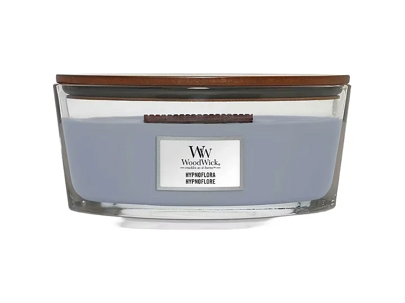 Bougie parfumée ellipse, Hypnoflora, violet 453 gr