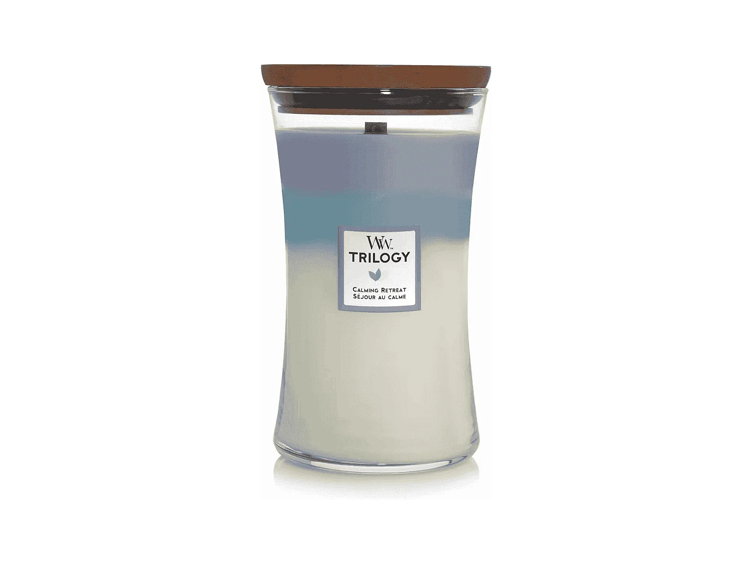 Geurkaars zandloper, Calming Retreat, meerkleurig 609 gr