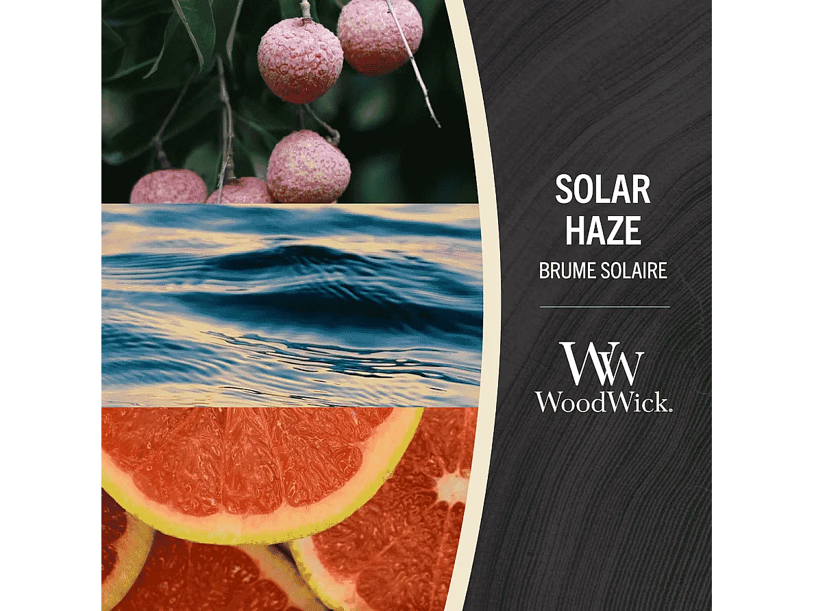 Sanduhr-Duftkerze, Solar Haze, gelb, 609 gr